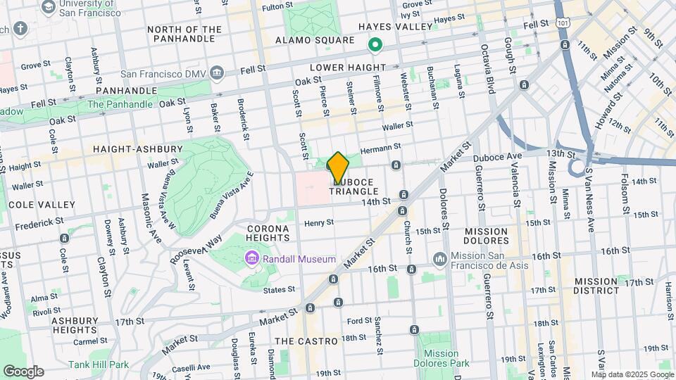 57 Noe St Map and Location Details