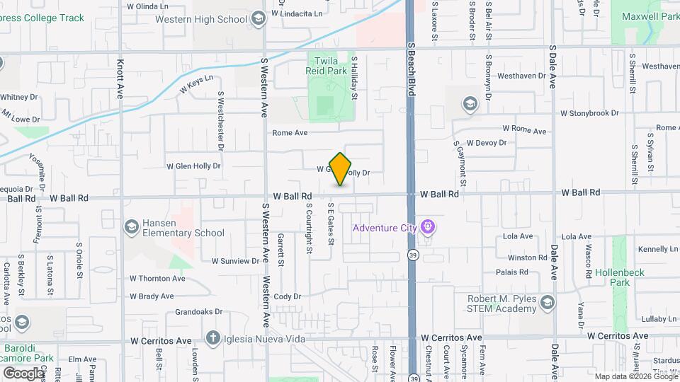 921 S Belterra Way Map and Location Details