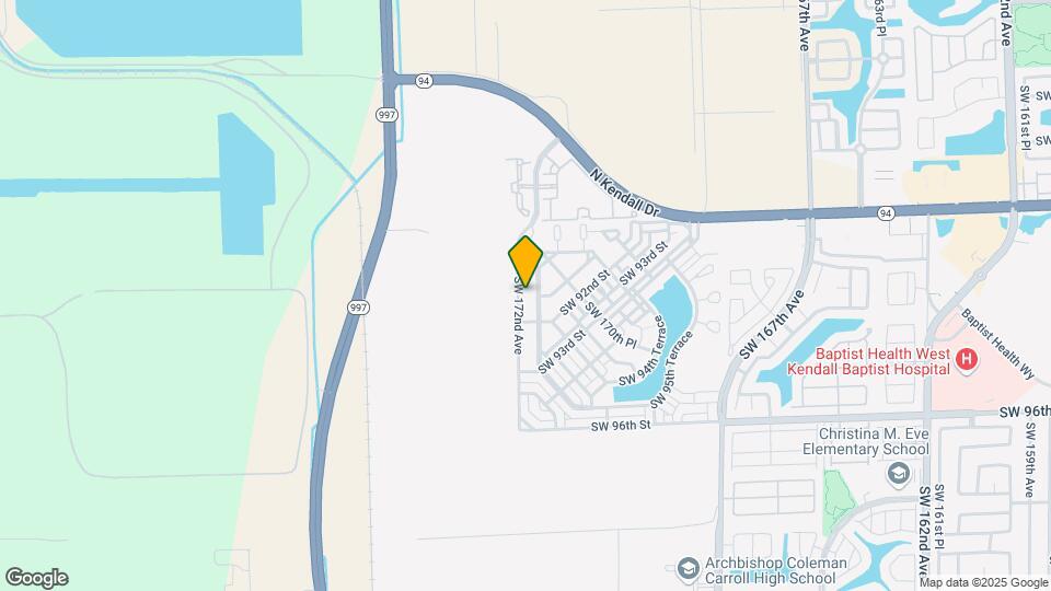 9151 SW 172nd Ave Map and Location Details