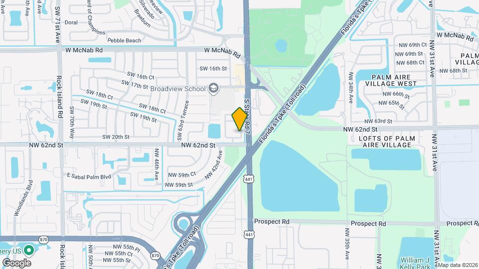 1965 SW 60th Ave Mapa y Detalles de la Ubicación