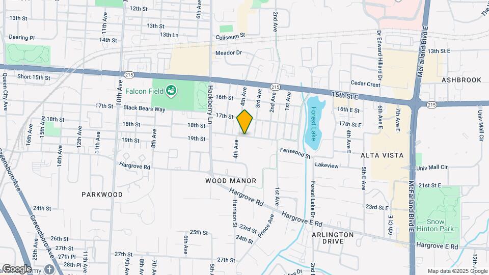 319 18th St Map and Location Details