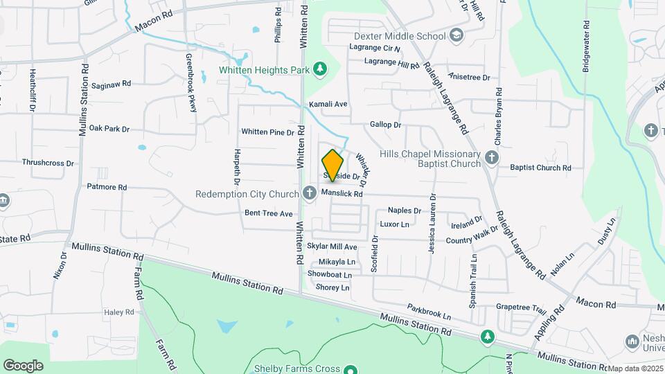 6830 Manslick Rd Mapa y Detalles de la Ubicación