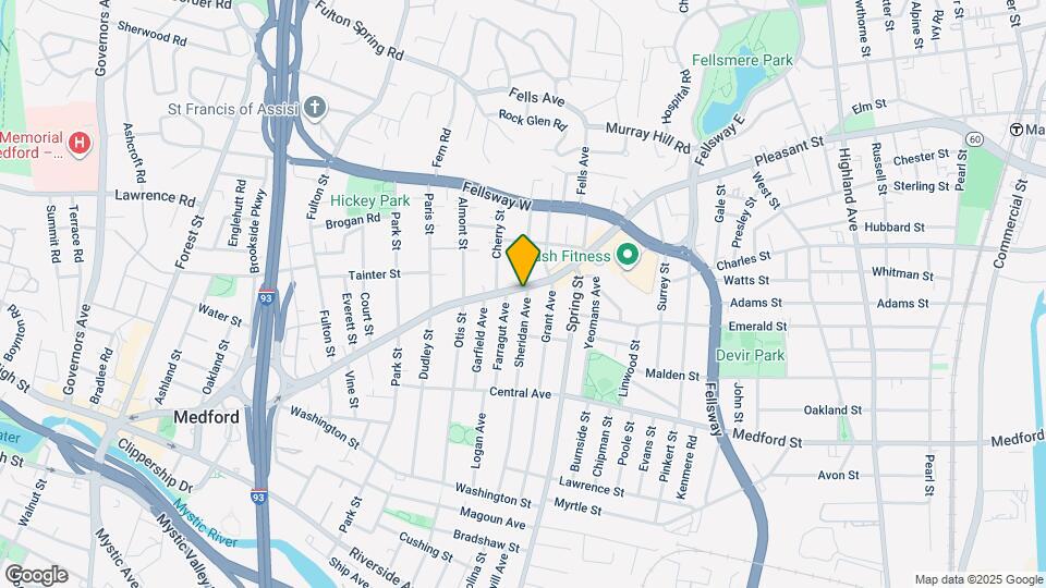 391 Salem St, Unit 2 Map and Location Details