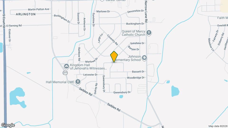 1048 Biscayne Dr Map and Location Details