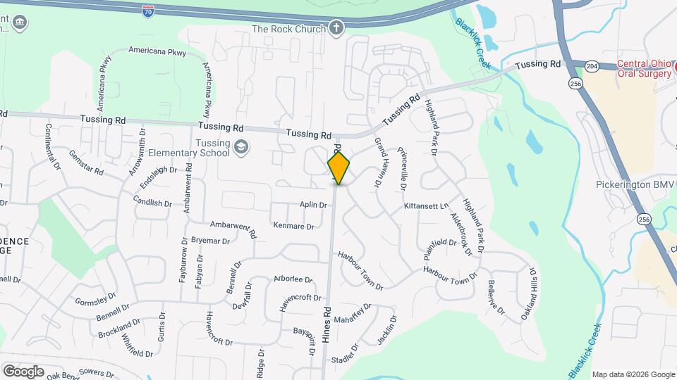 7401 Crooked Stick Dr Map and Location Details