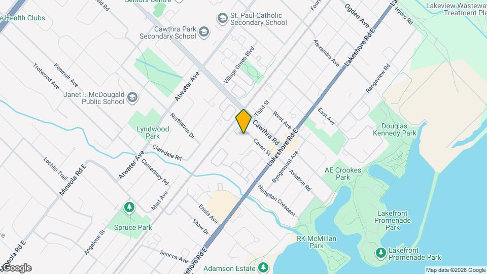 1100 Caven St Map and Location Details