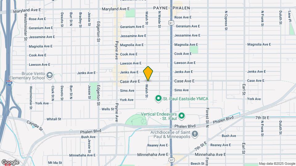 742 Case Ave E Map and Location Details