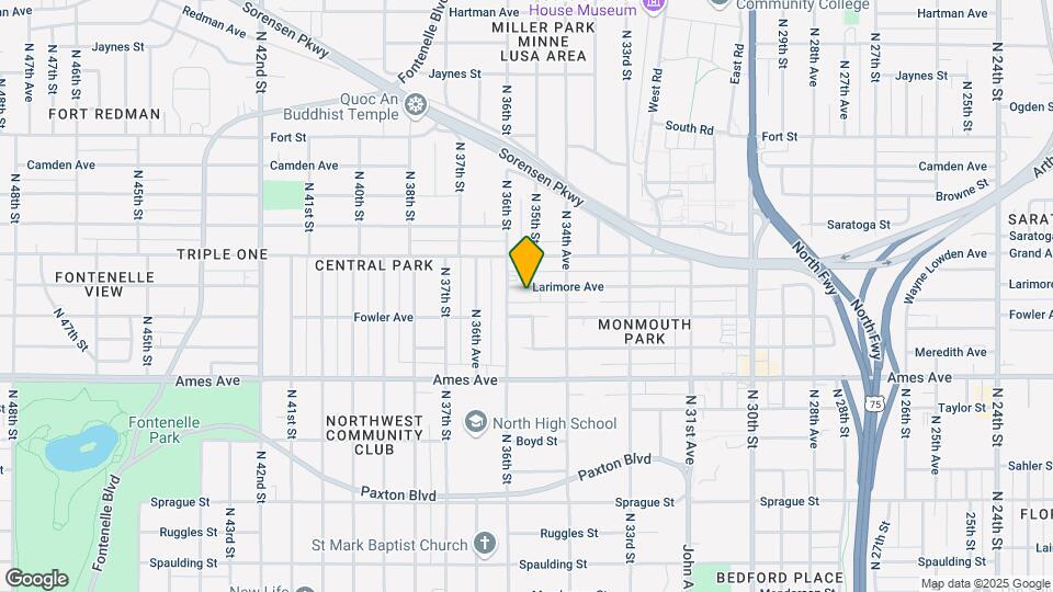 Larimore Senior Residences Map and Location Details