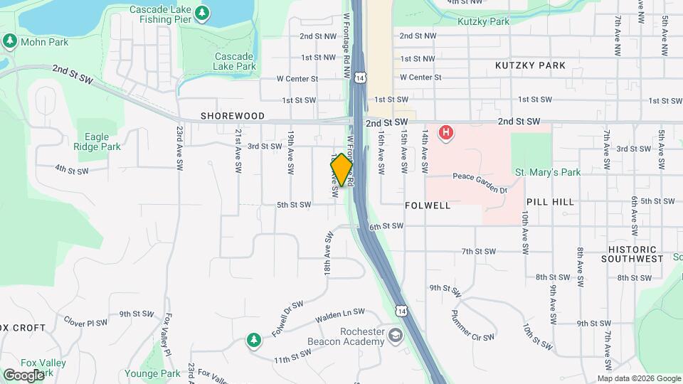 418 18th Ave SW Mapa y Detalles de la Ubicación