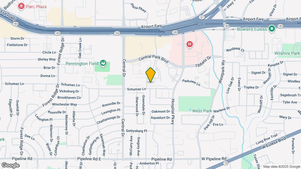 2409 Creek Villas Dr Map and Location Details