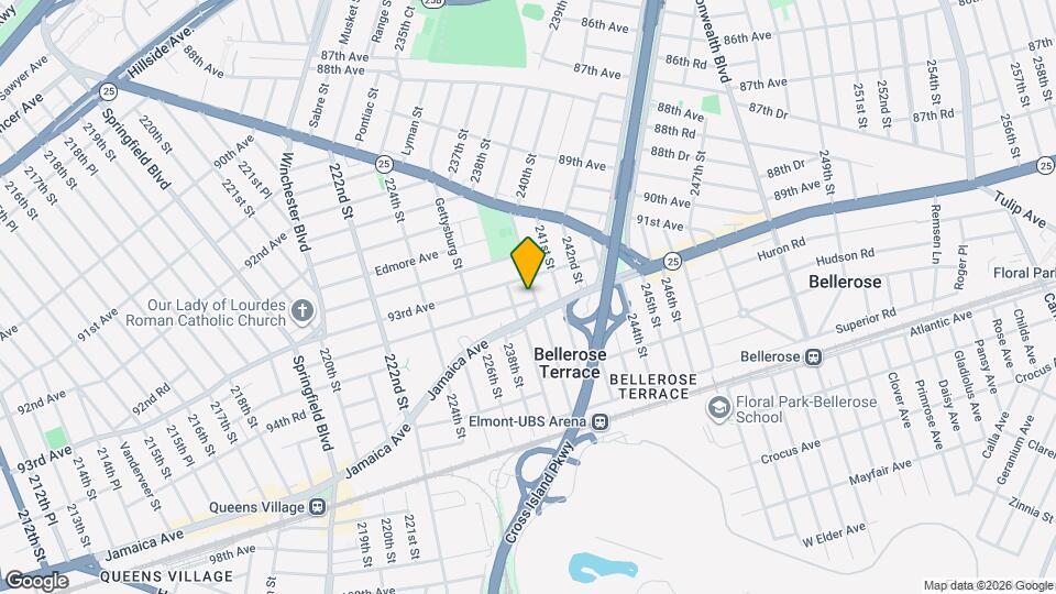 93-18 240th St Map and Location Details