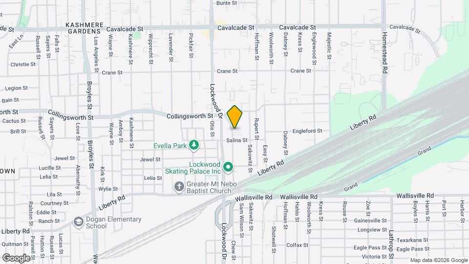 5514 Morgood St Map and Location Details