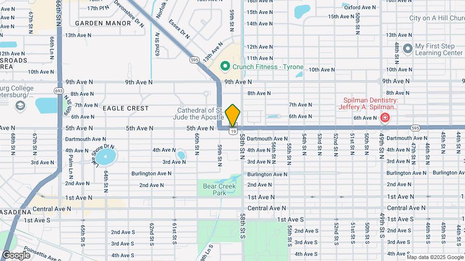 5824 5th Ave N Map and Location Details