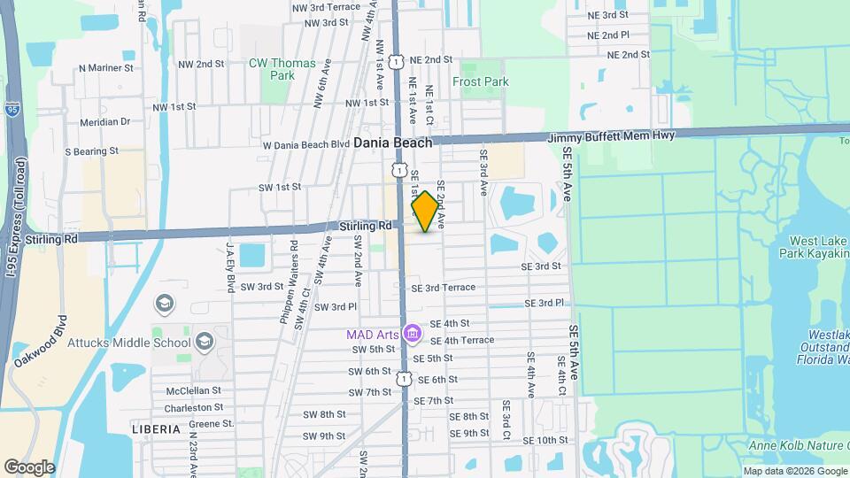 223 S Federal Hwy Mapa y Detalles de la Ubicación
