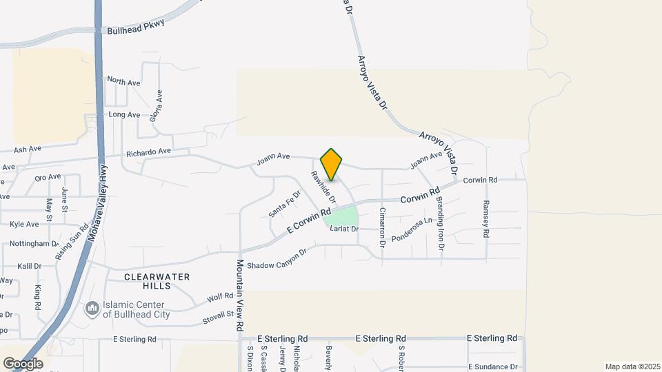 3744 Rawhide Dr Map and Location Details