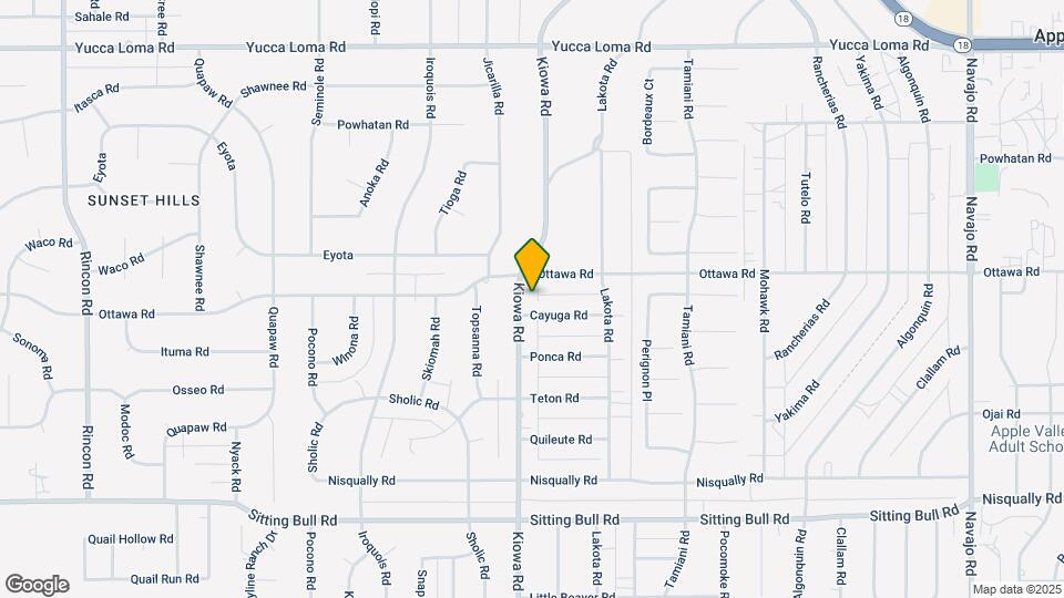 13255 Kiowa Rd Map and Location Details