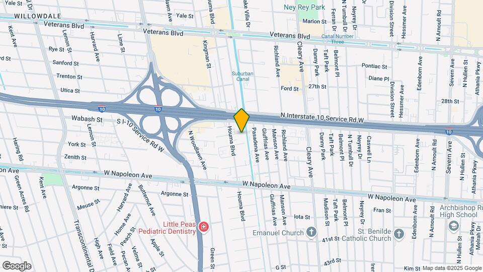 4208 Belvedere St Map and Location Details