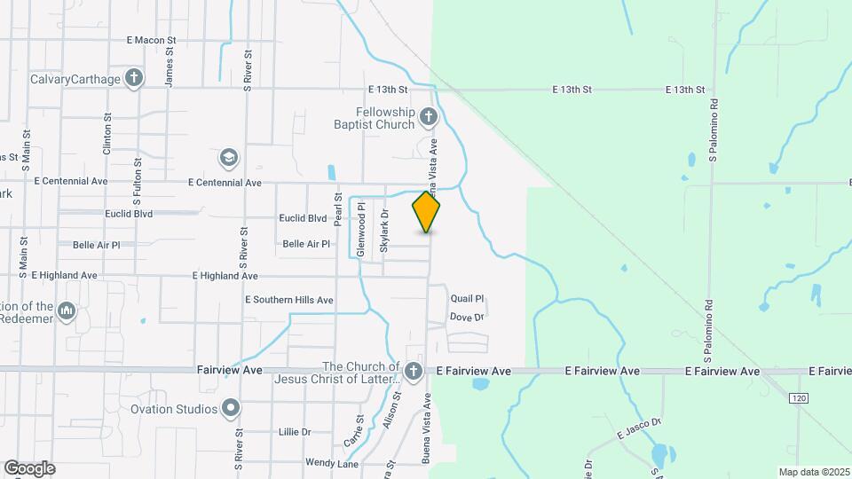 1705 Buena Vista Ave Mapa y Detalles de la Ubicación