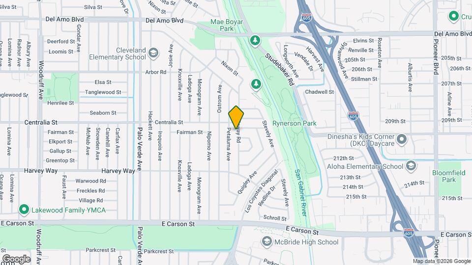 4449 Shadeway Rd Map and Location Details