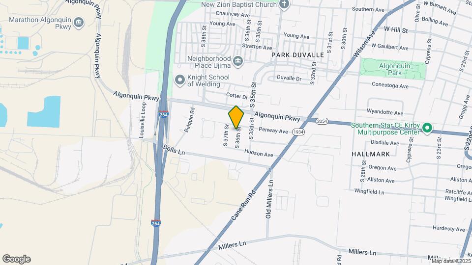 2306 S 36th St Map and Location Details