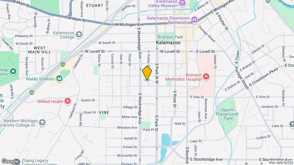 620 Potter St Map and Location Details