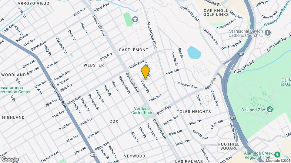 9312 Peach St Mapa y Detalles de la Ubicación
