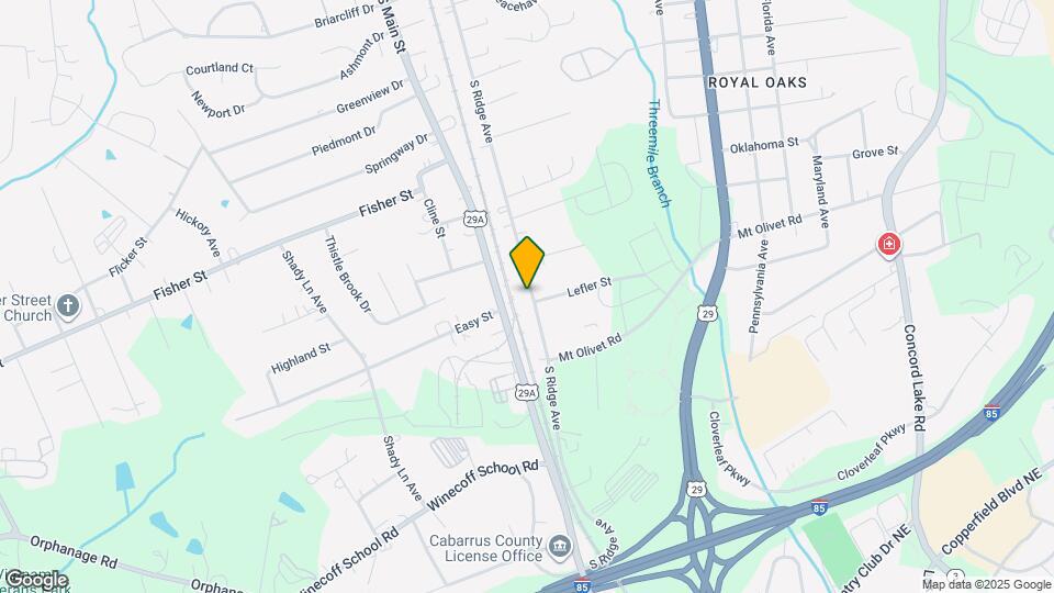 2740 S Ridge Ave Map and Location Details