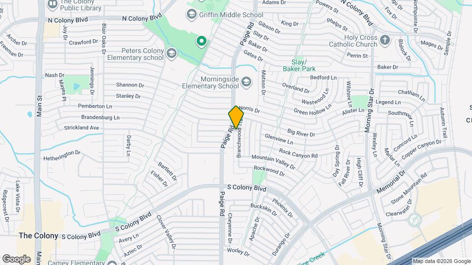 6437 Branchwood Trail Map and Location Details