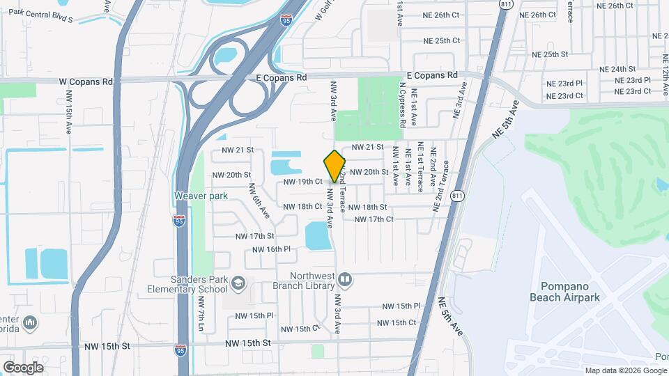 1910 NW 3rd Ave Map and Location Details