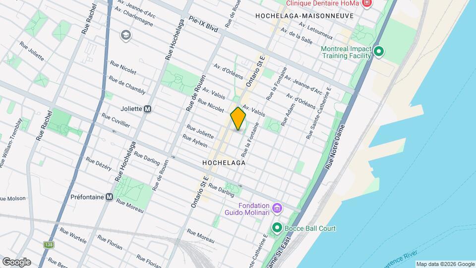 1832-1886 De Chambly Map and Location Details