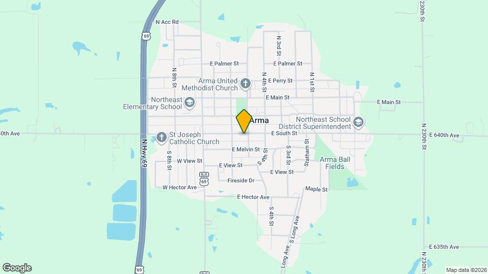 312 E South St Map and Location Details