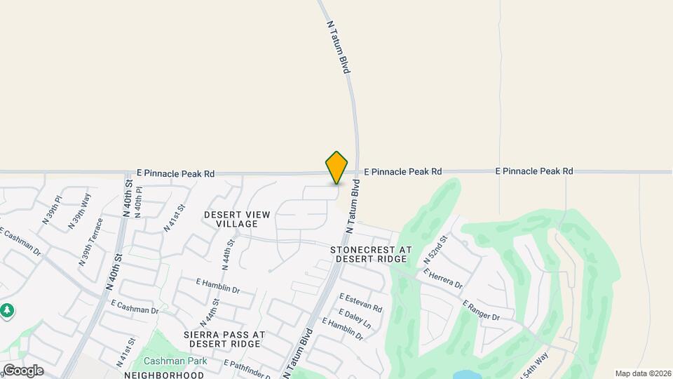 4721 E Casitas Del Rio Dr Map and Location Details