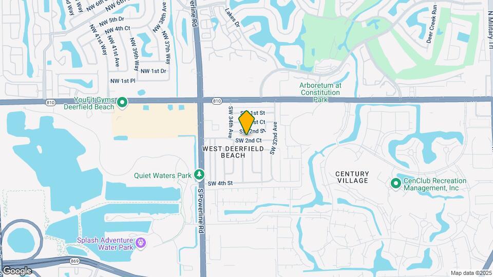 3325 SW 2nd Ct-Unit -3325 S W 2nd Ct, Deerfield Beach, FL 33442 Map and Location Details