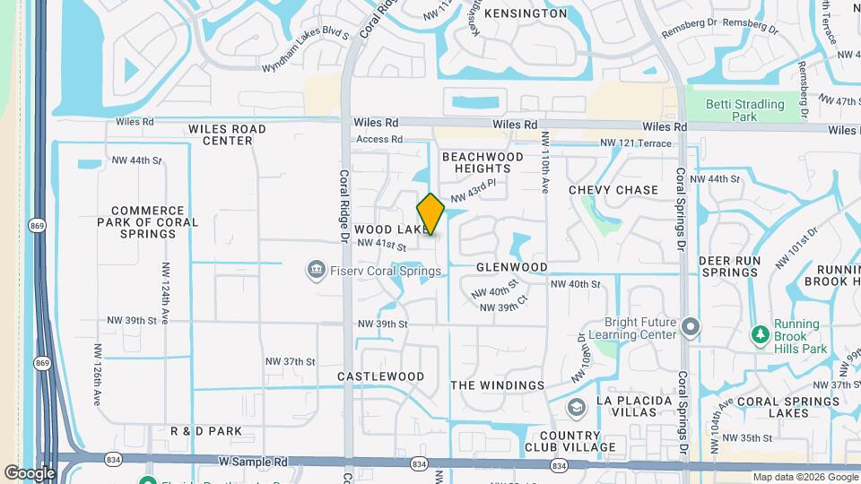 4104 NW 114th Ave Map and Location Details