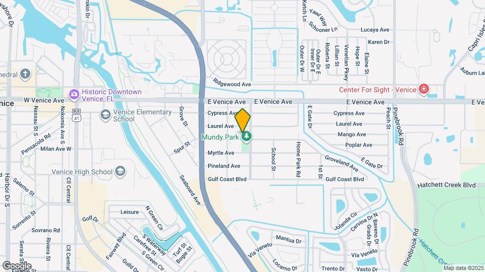 829 Groveland Ave Mapa y Detalles de la Ubicación