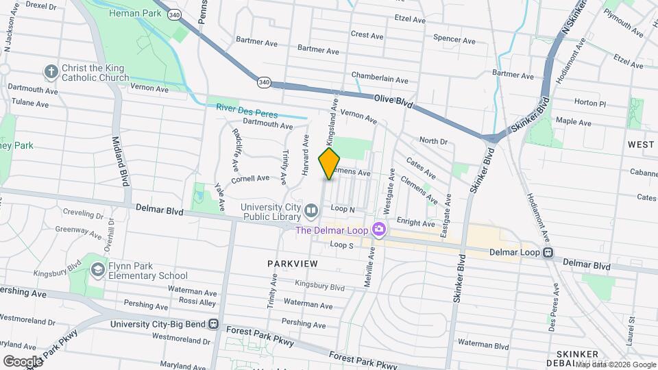 746 Kingsland Ave, Unit #1 Map and Location Details