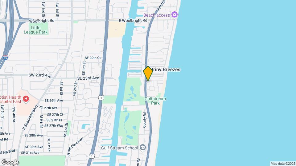 4617-4621 N Ocean Blvd Map and Location Details