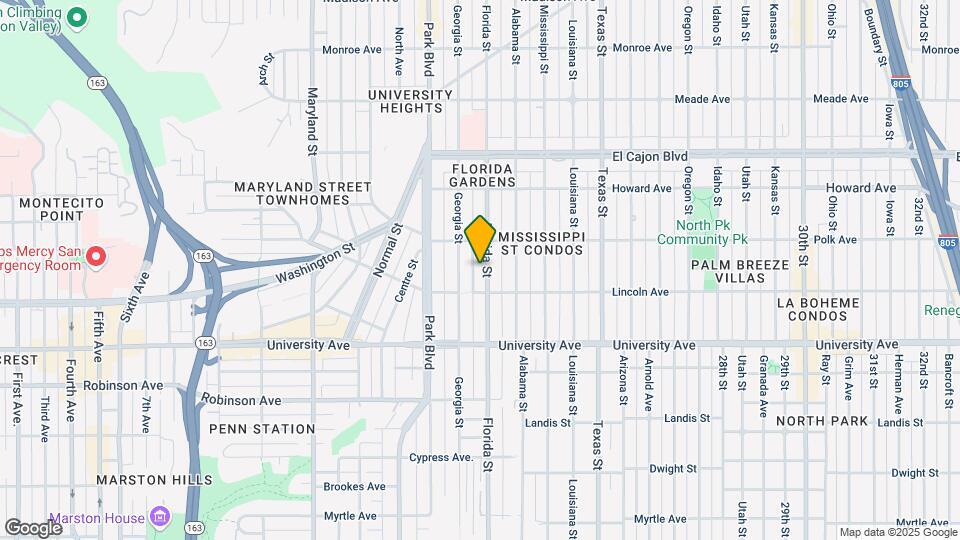 4034 Florida St Map and Location Details