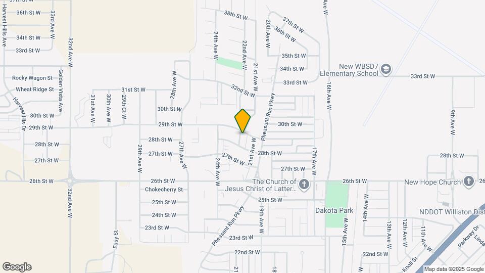 2818 22nd Ave W Map and Location Details