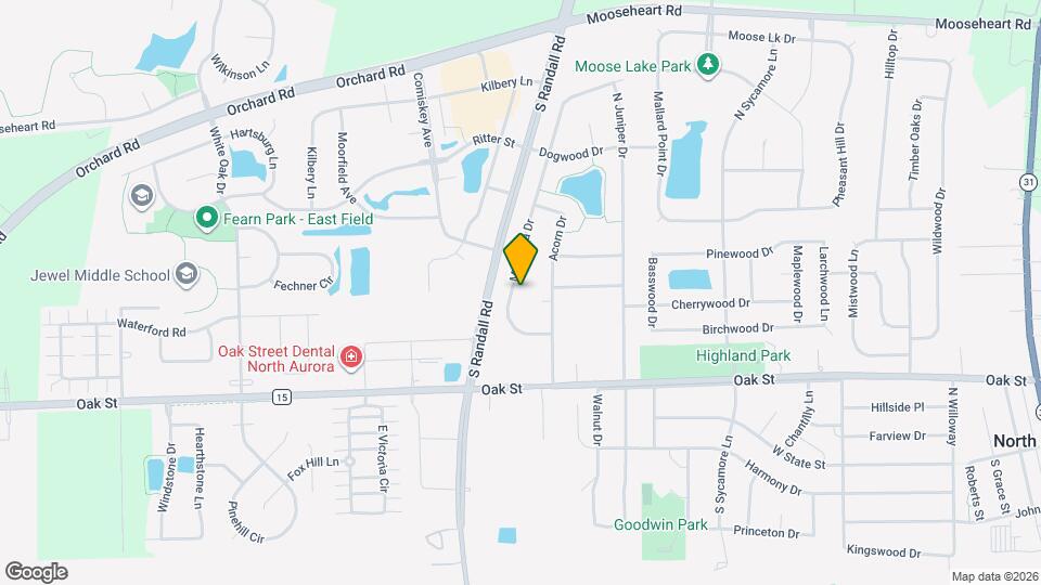223 Magnolia Dr Map and Location Details