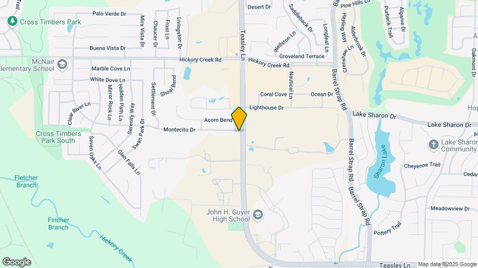 8328 Montecito Dr Map and Location Details