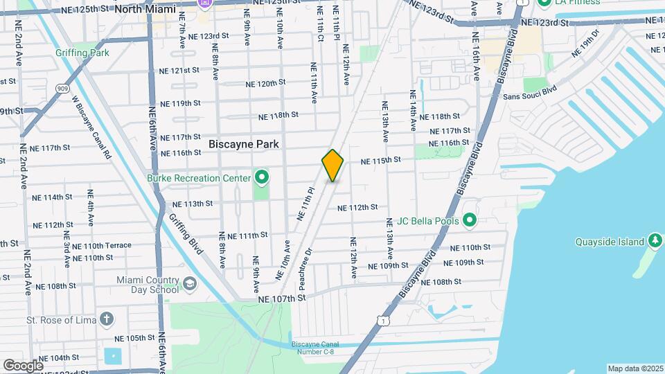 11320 Peachtree Dr Map and Location Details