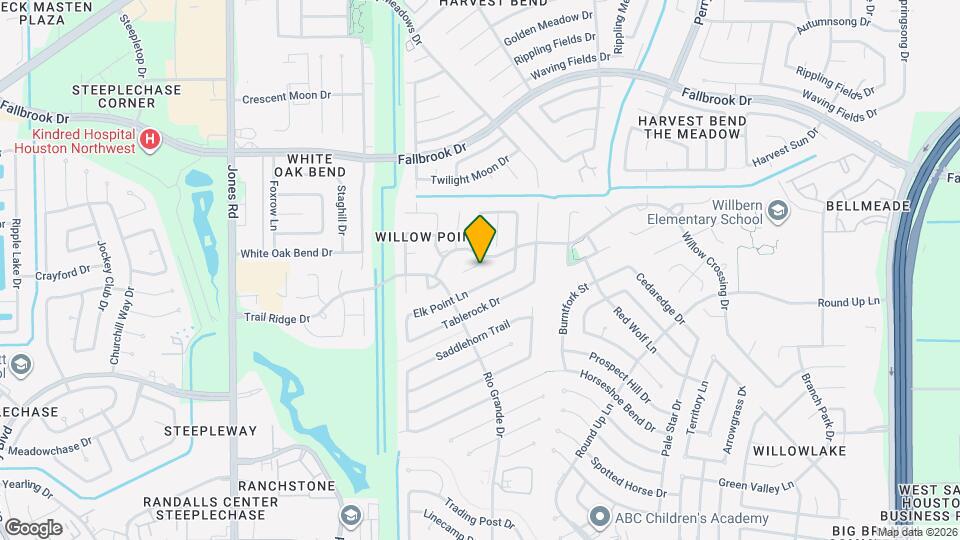 9926 Elm Meadow Trail Map and Location Details