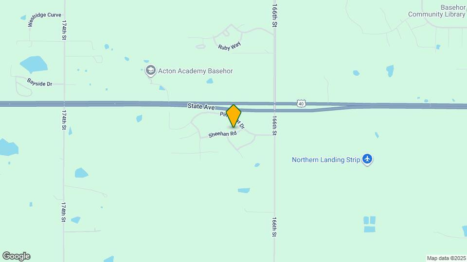 16708 Sheehan Rd Map and Location Details