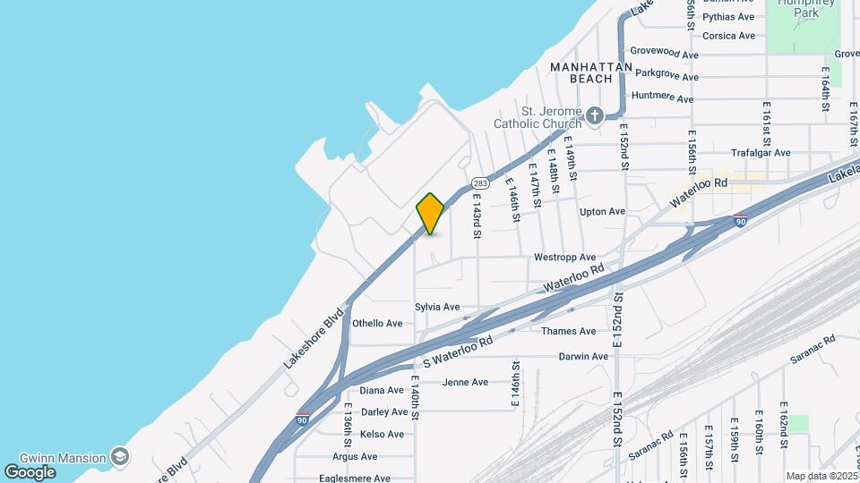 Lake Shore Blvd Map and Location Details