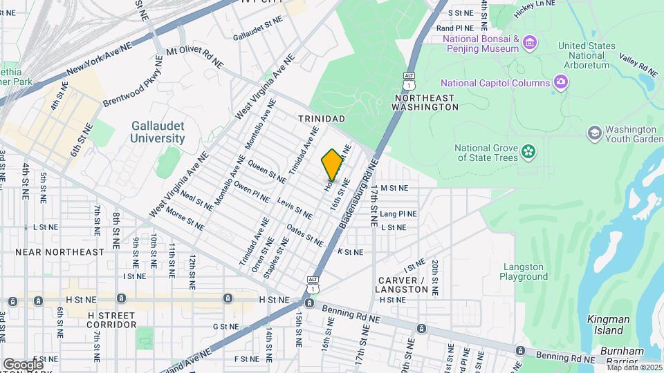 1617 Holbrook St NE, Unit 3 Map and Location Details