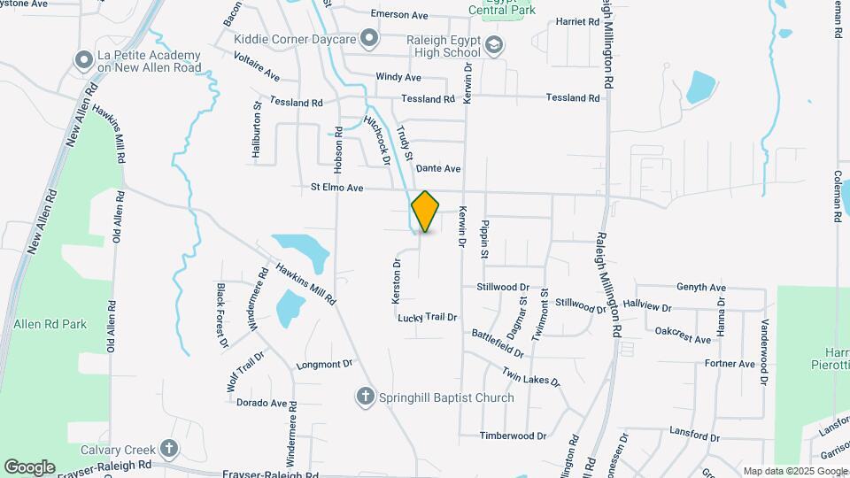 3914 Winwood Dr Mapa y Detalles de la Ubicación