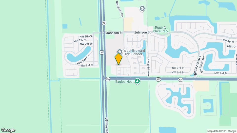20973 NW 1st Dr Map and Location Details