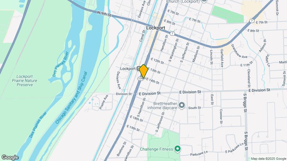 1402 S State St Map and Location Details