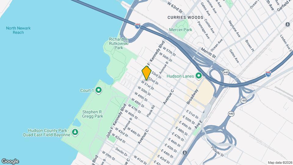 127 W 51st St Map and Location Details